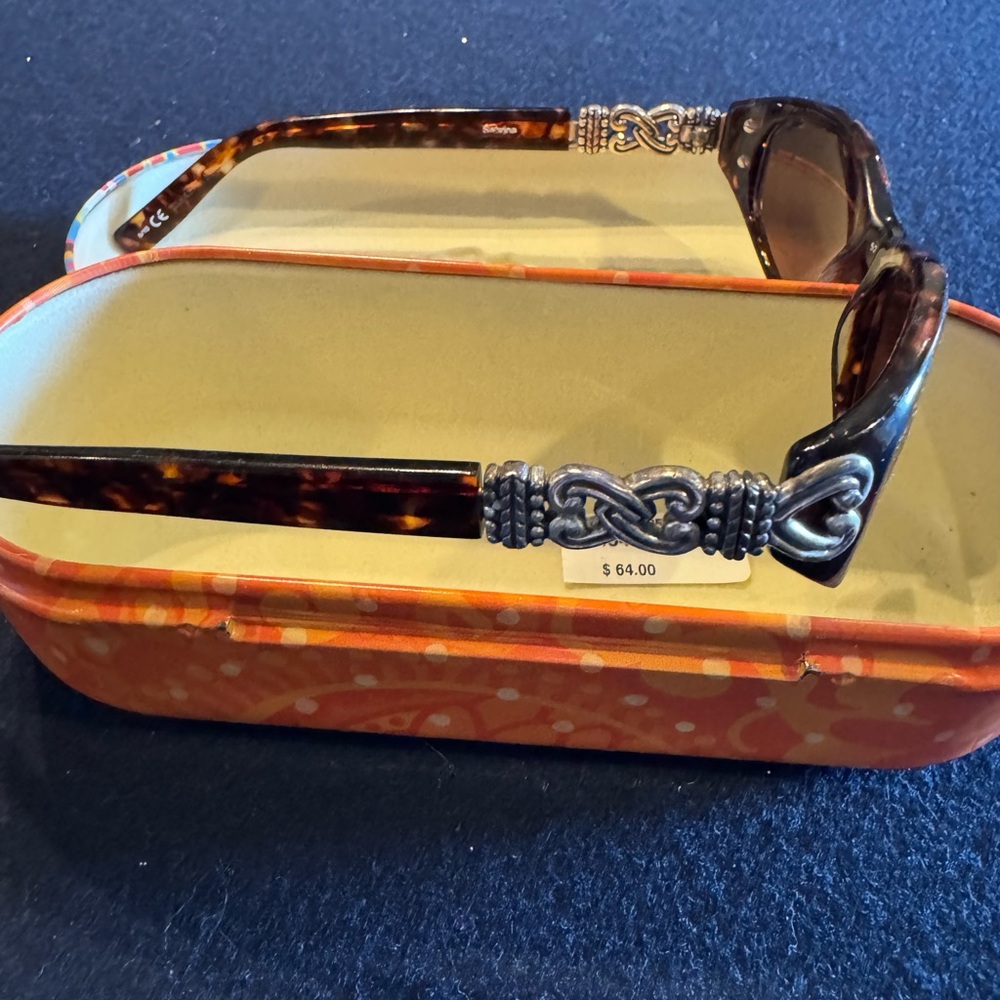 Brighton Brown Sunglasses with Case